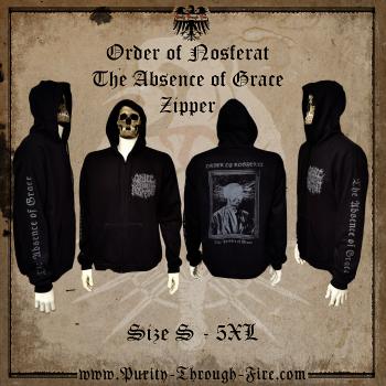 Order of Nosferat - The Absence of Grace - Zipper XS - 5XL