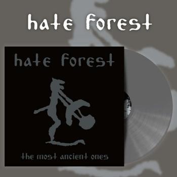 Hate Forest - The Most Ancient Ones LP Silver Vinyl