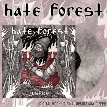 Hate Forest - Justice LP Marble Vinyl