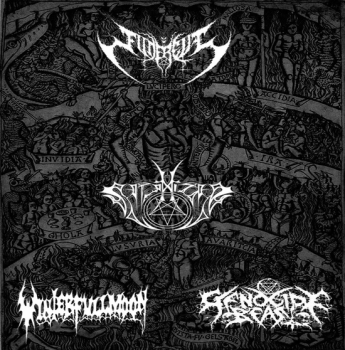 Funereus / Winterfullmoon / Satanizer/Genocide Beast - Split CD