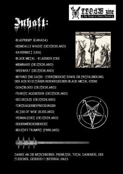 The Temple of Satanic Warlord Fanzine #14 with CDr lim 133