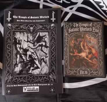 The Temple of Satanic Warlord Fanzine #16 with CDr lim. 100