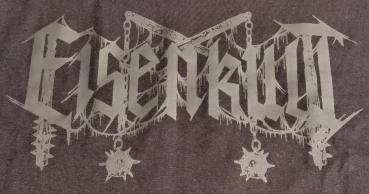 Eisenkult - Logo schwarz auf schwarz - Sweater