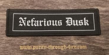 Nefarious Dusk - Logo Font Patch