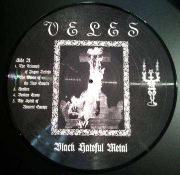 Veles - Black Hateful Metal Picture LP