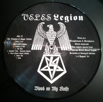 Veles / Legion - Blood on my knife Picture LP