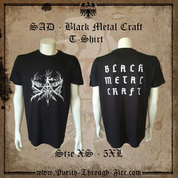 SAD - Black Metal Craft T-Shirt
