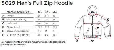 Granitader - Zipper XS - 5XL