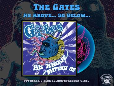 The Gates - As Above...So Below... MLP black/Blue colour in colour