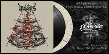 Malphas - Flesh, Blood & Cosmic Storms LP splatter wax