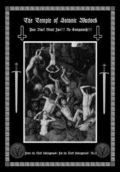 The Temple of Satanic Warlord Fanzine #13 with CDr