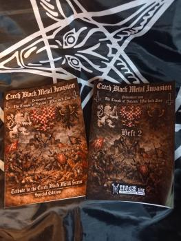 Preview: The Temple of Satanic Warlord Fanzine - Sonderheft CZ with CDr lim. 100
