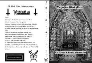 Preview: The Temple of Satanic Warlord Fanzine - Sonderheft CZ with CDr lim. 100