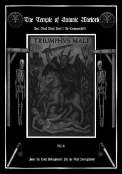 The Temple of Satanic Warlord Fanzine #14 with CDr lim 133