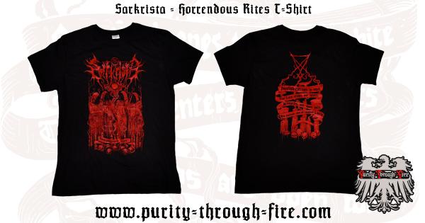 Sarkrista - Horrendous Rites T-Shirt