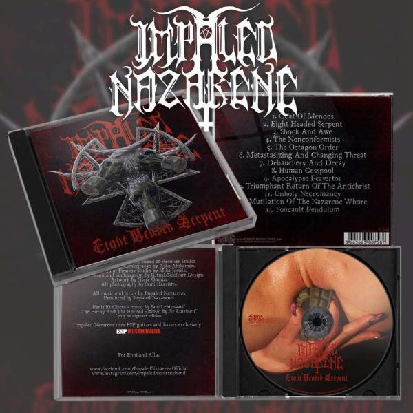 Impaled Nazarene - Eight Headed Serpent CD