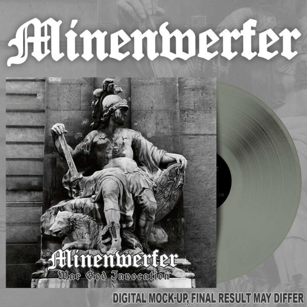 Minenwerfer - War God Invocation - 10" MLP silver Vinyl