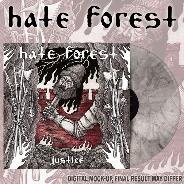 Hate Forest - Justice LP Marble Vinyl