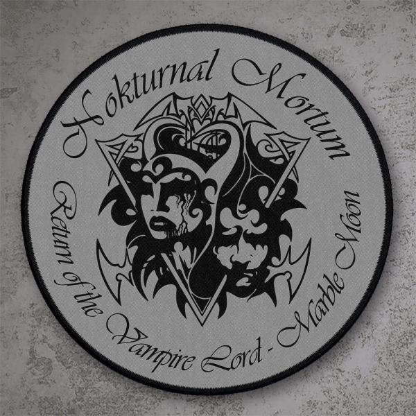 Nokturnal Mortum -  Return of the Vampire Lord - Marble Moon - Woven Patch