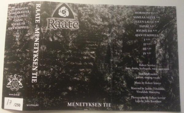 Raate - Menetyksen Tie pro-tape