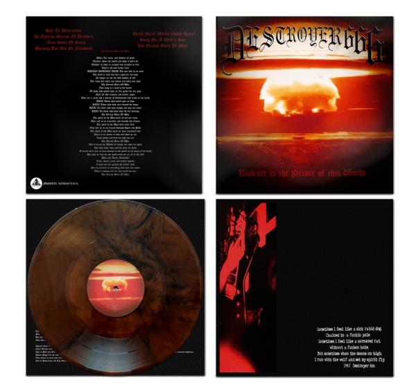 Deströyer 666 - Violence Is The Prince Of This World LP galaxy wax