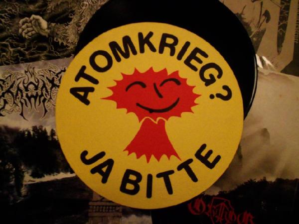Atomkrieg? - Ja Bitte Slipmat - Für den Schallplattenspieler
