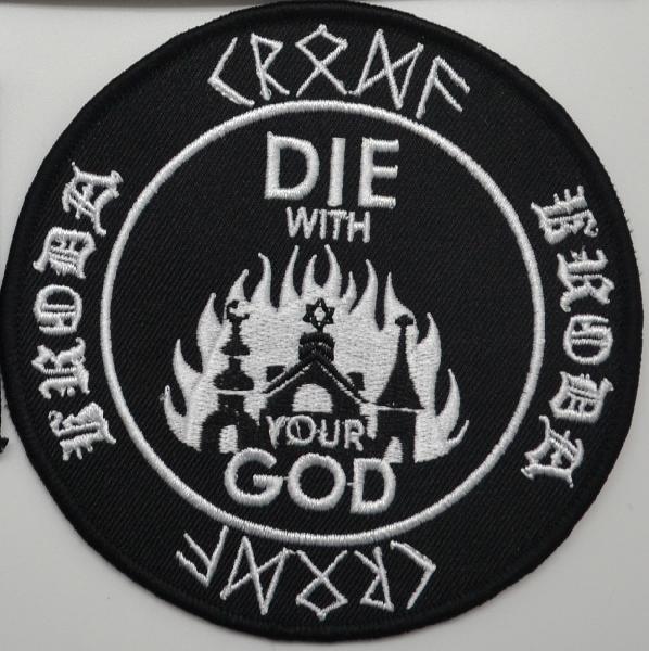 Kroda - Die with your God Patch 10cm