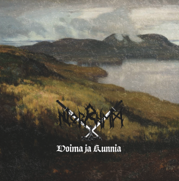 Norrhem - Voima ja kunnia + Among The Ruins LP white blue swirl
