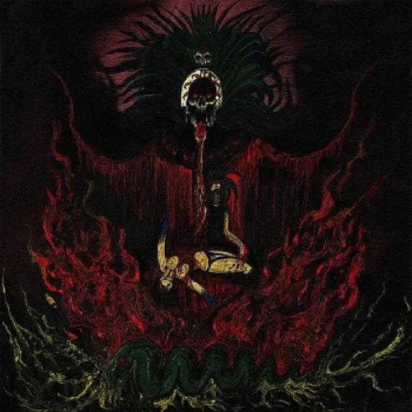 Maquahuitl - At the Altar of Mictlampa LP blue wax