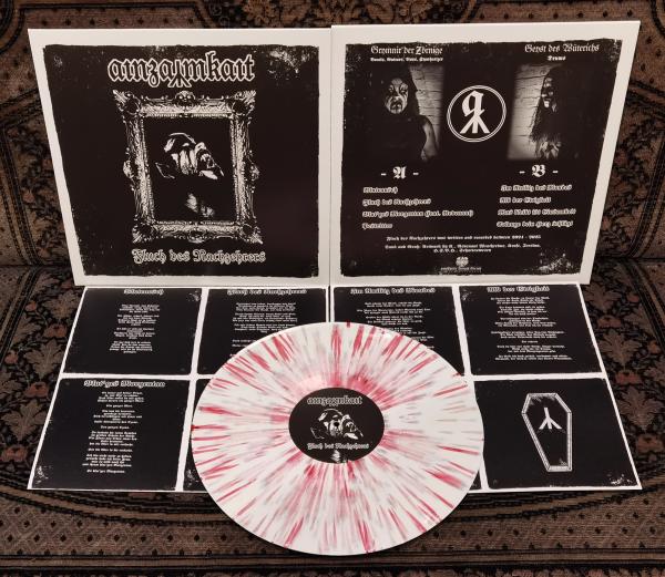 Ainzamkait - Fluch des Nachzehrers LP white/red Splatter wax lim. 98