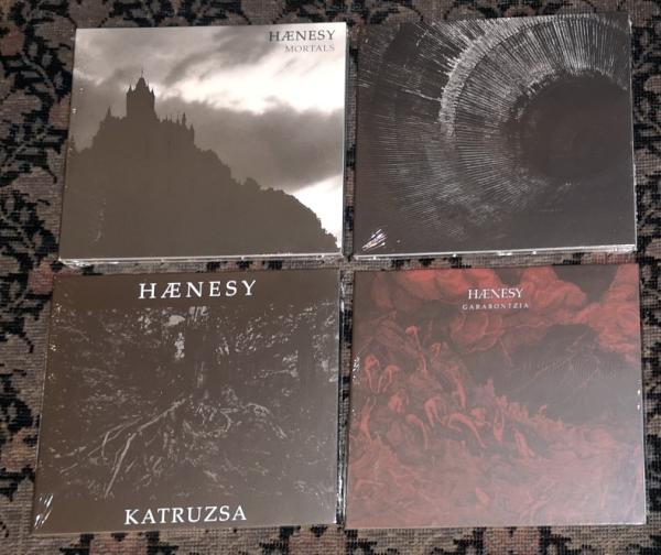 Hænesy 4 CD Paket (Haenesy) Komplette Discografie