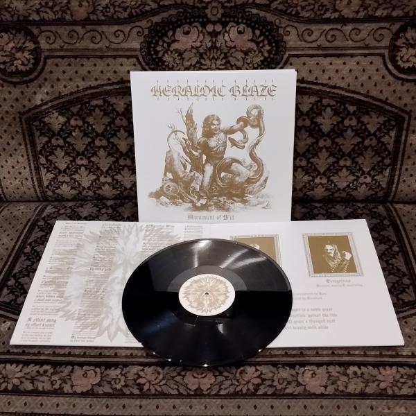 Heraldic Blaze - Monument of Will Gatefold LP black wax