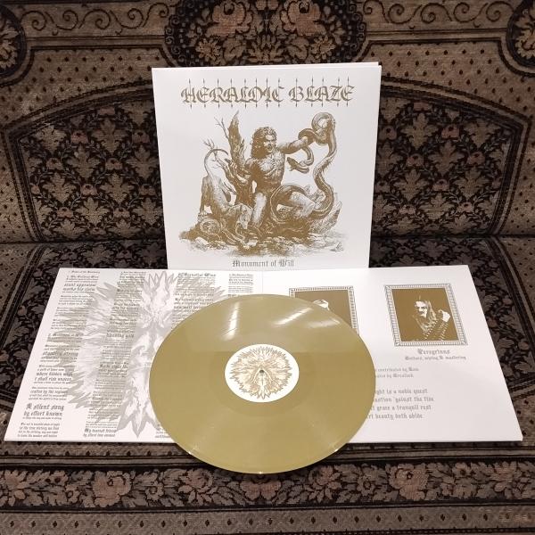 Heraldic Blaze - Monument of Will Gatefold LP golden wax
