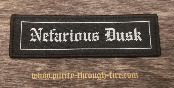 Nefarious Dusk - Logo Font Patch
