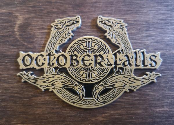 October Falls - Metal Pin