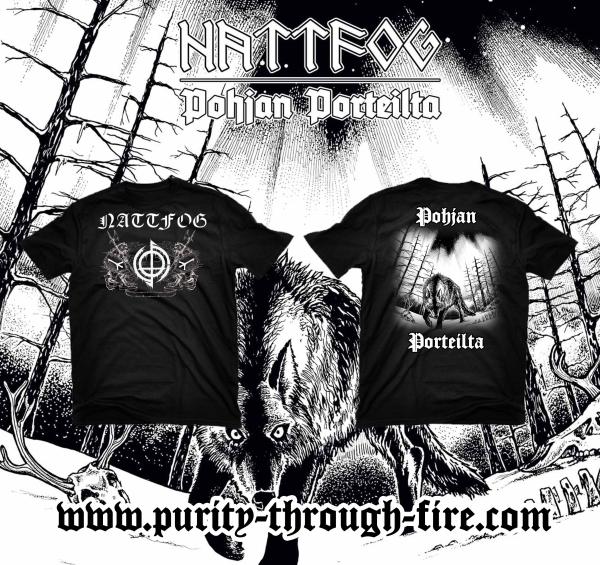 Nattfog - Pohjan Porteilta T-Shirt