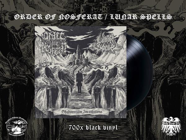 Order of Nosferat / Lunar Spells - Shadowrealm Incantations LP black wax