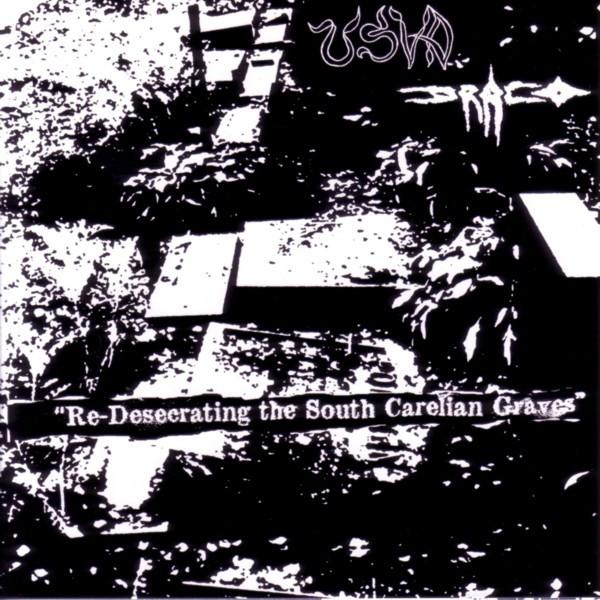 Usva / Draco - Re-Desecrating the South Carelian Graves Split CD