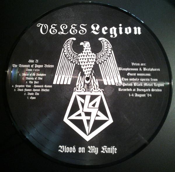 Veles / Legion - Blood on my knife Picture LP