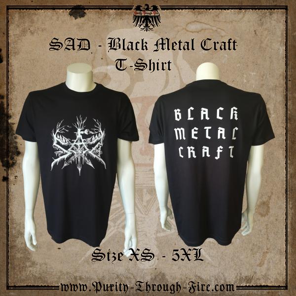 SAD - Black Metal Craft T-Shirt
