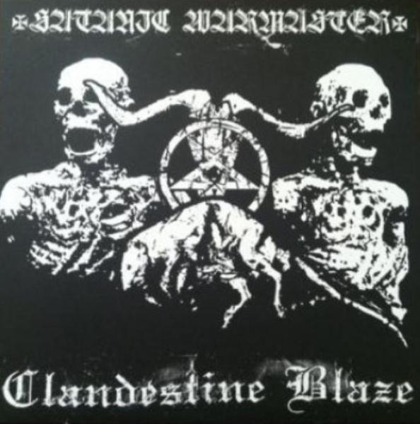 Satanic Warmaster / Clandestine Blaze Split LP