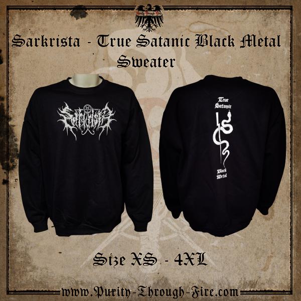 Sakrista - True Satanic BM Sweater S - 5XL