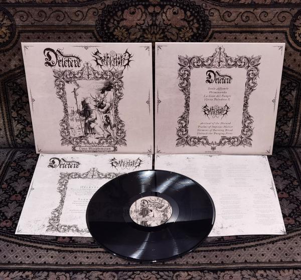 Délétère / Sarkrista - Opus Blasphematum LP black wax