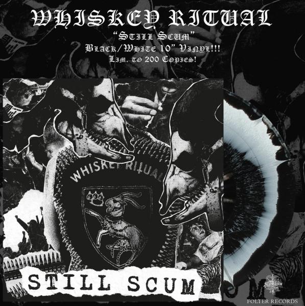 Whiskey Ritual - Still Scum 10" MLP black/white haze