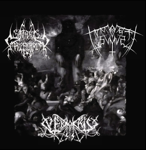 NekrokristSS / In Morte Sumus / Satanis Maleficarum - Covenant of the Unholy Trinity CD