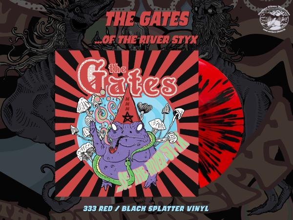 The Gates - ...of the River Styx LP red/black splatter