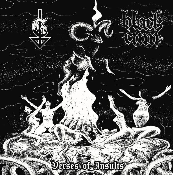 Gasmask/Black Cum - Verses of Insults Split CD