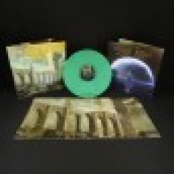 Bloody Valkyria - In Our Home, Across The Fog LP light blue/light green galaxy lim. 199