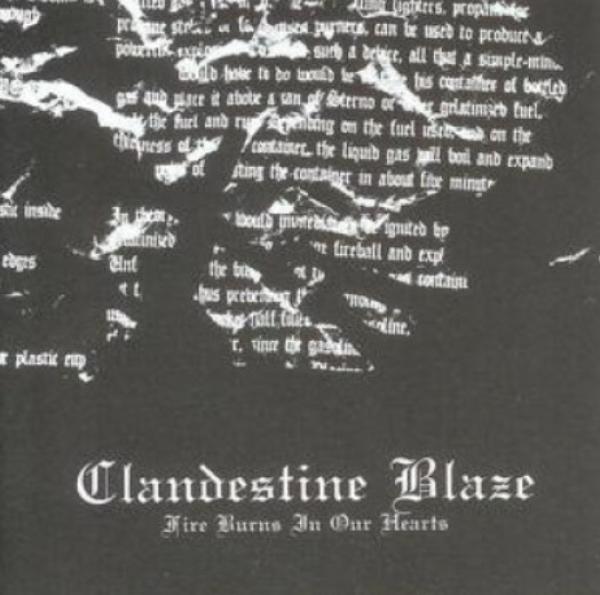 Clandestine Blaze - Fire Burns in Our Hearts CD