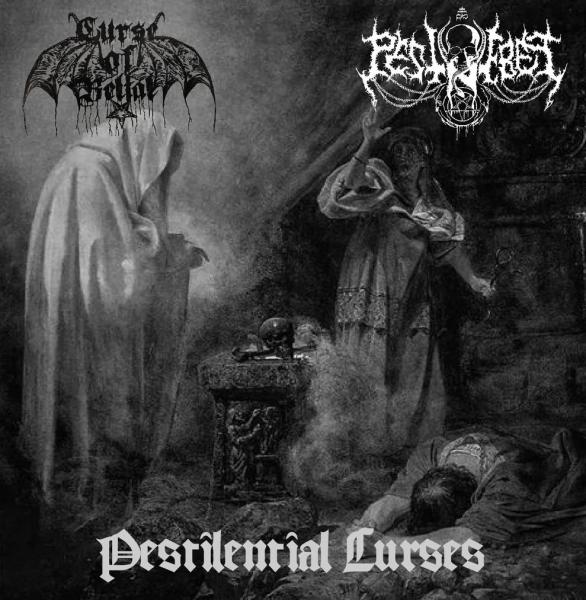 Curse of Belial / Pestnebel - Pestilential Curses CD lim. 300